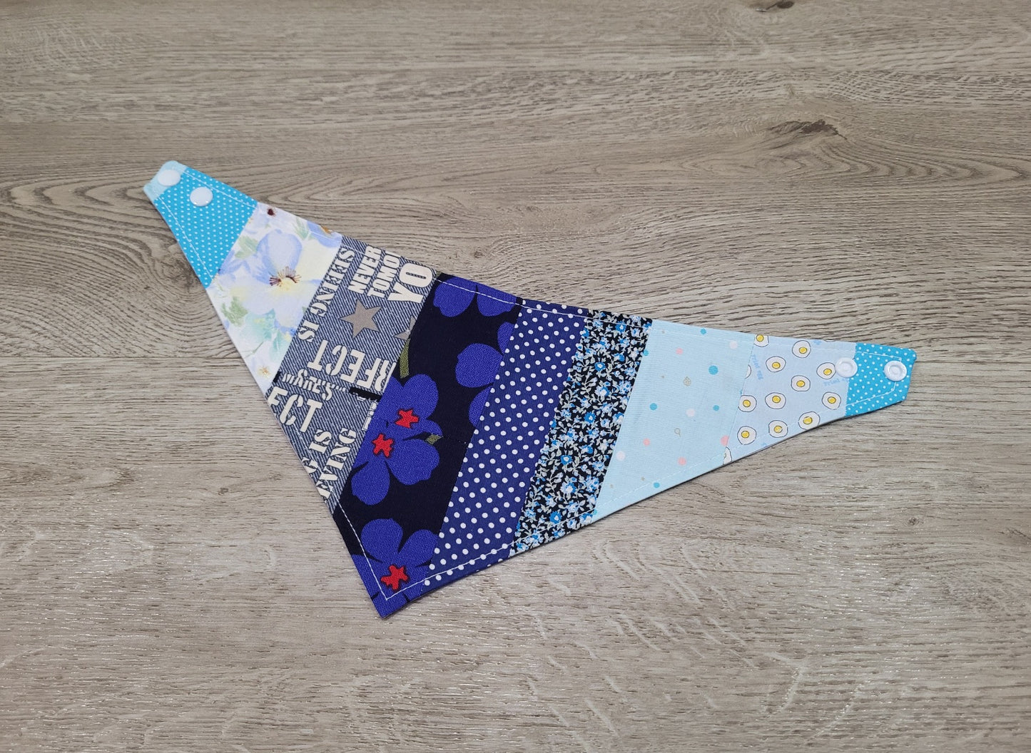 Fabric Pet Bandana Patchwork -  Medium