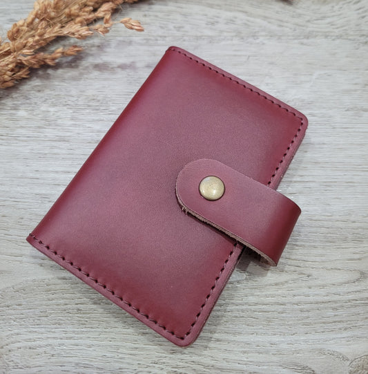 Genuine Leather Card Booklet